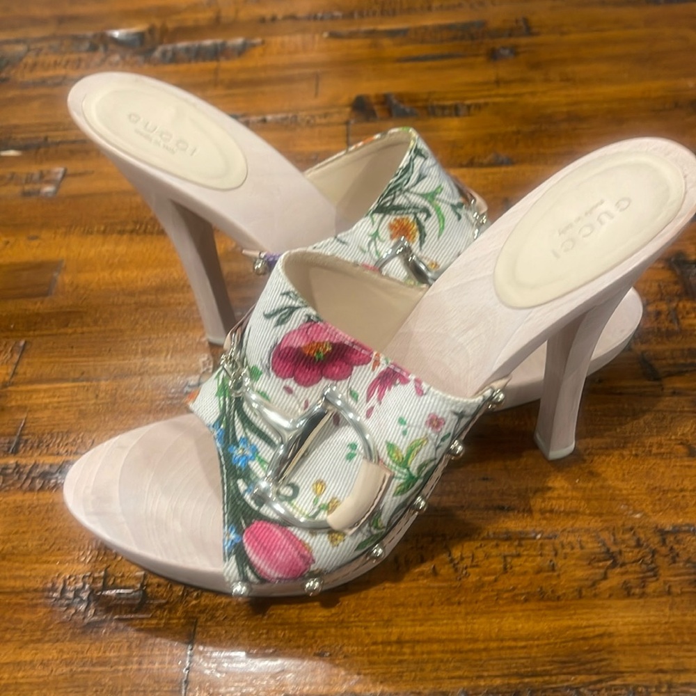 Gucci Cloth Mules and Clog
